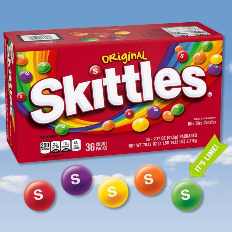 SKITTLES Candy, Original 2.17-Ounce, 36 Packs of Individually Wrapped Candy Bulk Box
