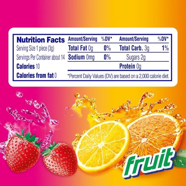 Mentos Candy, Mint Chewy Candy Roll, Fruit, Non-Melting, Holiday, Party, Concessions, Office, 14 Pieces (Bulk Pack of 15) – Packaging May Vary